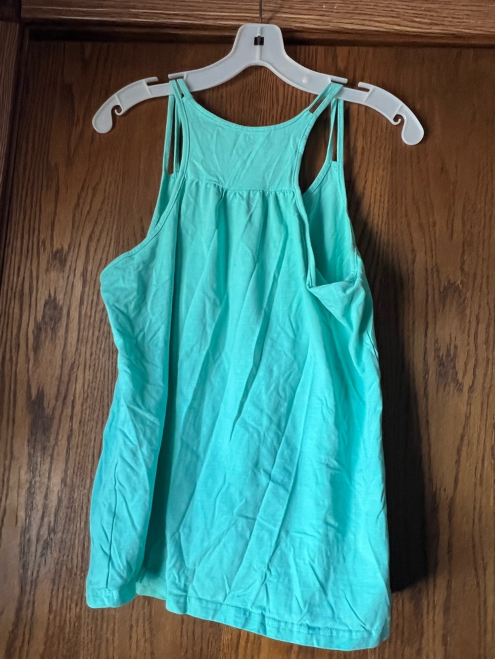 Hibelle Aqua Sleeveless Tank Top size large - Picture 4 of 5